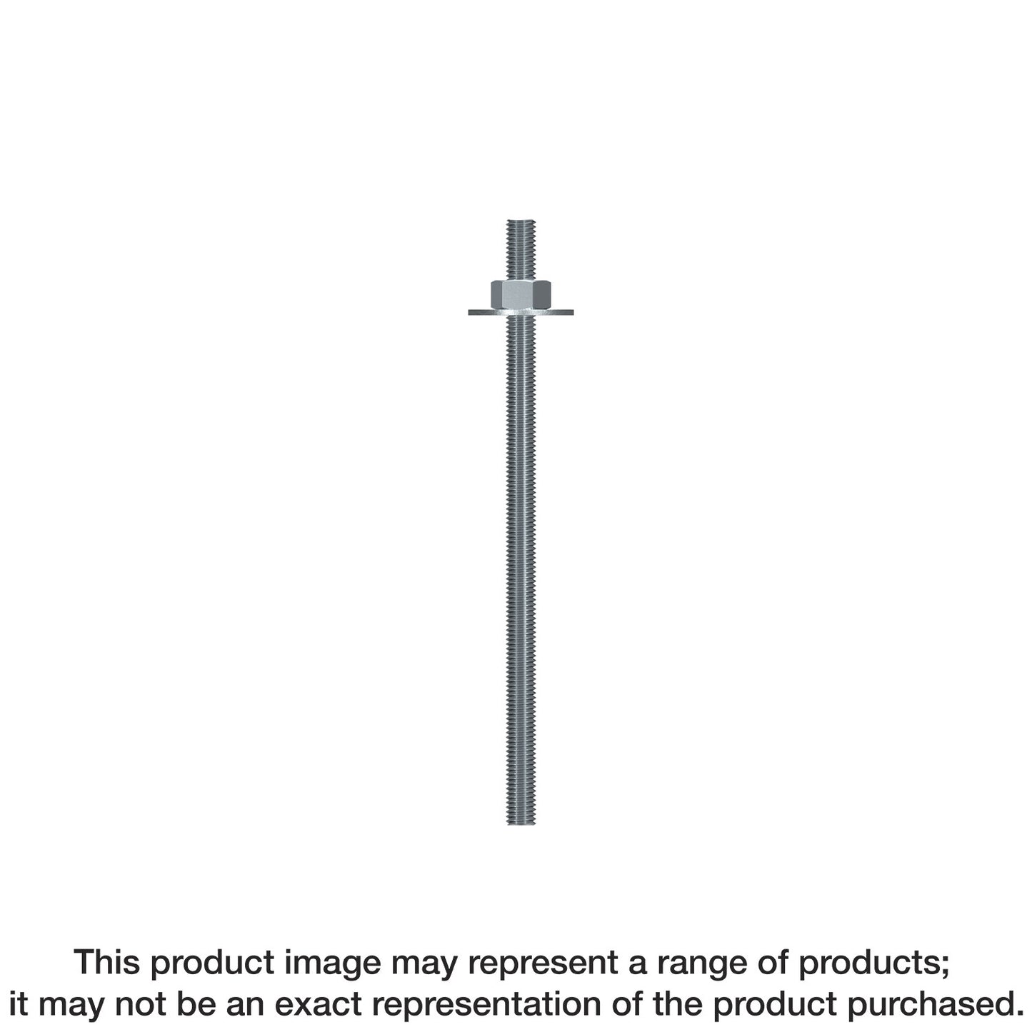 Simpson Strong-Tie RFB#4X10HDG RFB 1/2 in. x 10 in. Hot-Dip Galvanized Retrofit Bolt (Pack of 25)