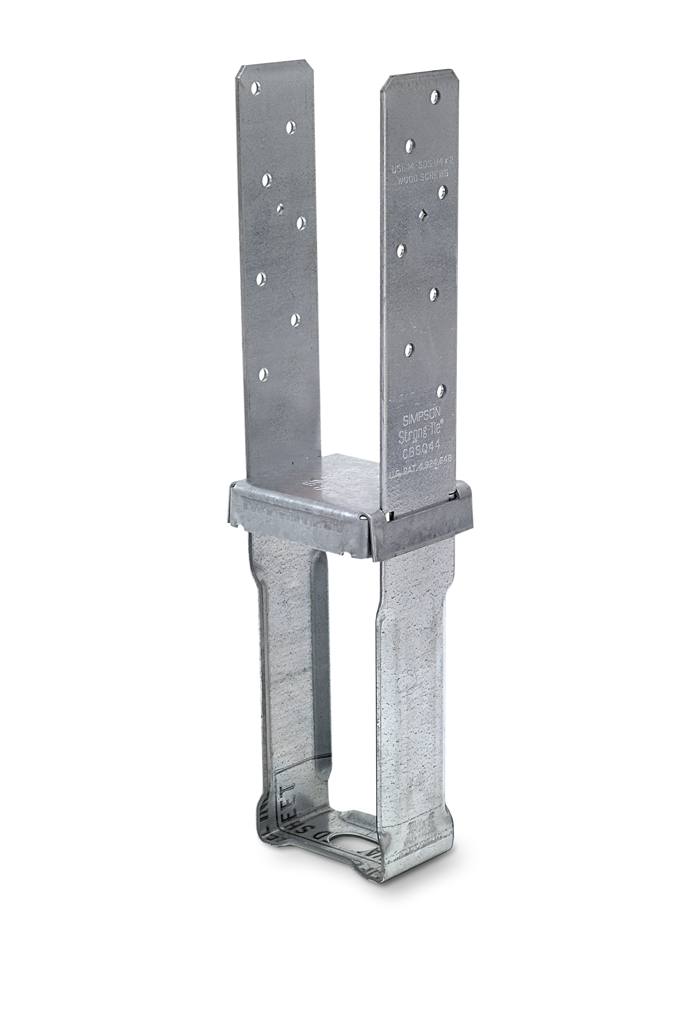 Simpson Strong-Tie CBSQ44 CBSQ Galvanized Standoff Column Base for 4x4