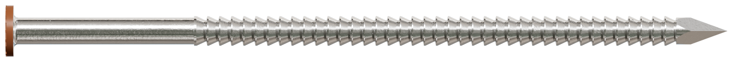 Simpson Strong-Tie S10SNDS1 Painted Siding Nail — 3 in. x .113 in. Type 304 Stainless Steel, Sienna (1 lb.) (Pack of 10)