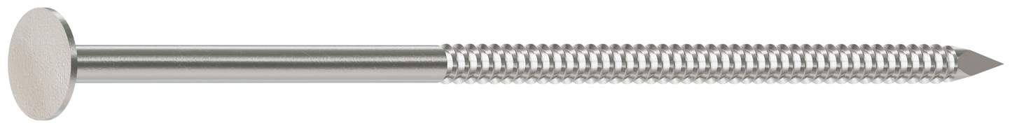 Simpson Strong-Tie S40ATNB Tile/Slating Nail, Annular Ring Shank — 5-in. x .162-in. Type 304 Stainless Steel (25 lb.) (Pack of 64)
