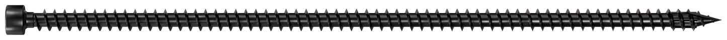 Simpson Strong-Tie SDCFC10X320-R25 Strong-Drive® SDCFC TIMBER-CFC Screw — 0.390 in. x 12-1/2 in. T50, E-Coat® (25-Qty) (Pack of 144)