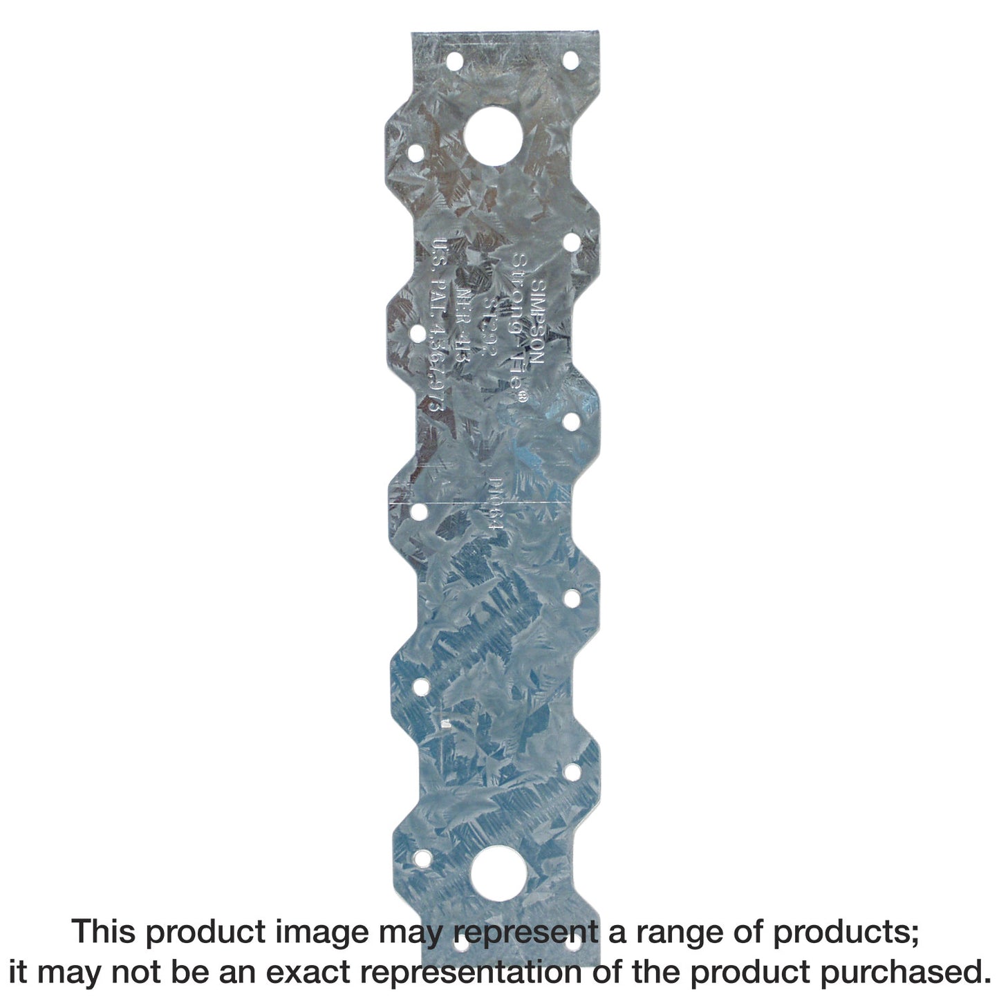 Simpson Strong-Tie ST292 ST 9-5/16 in. 20-Gauge Galvanized Strap Tie