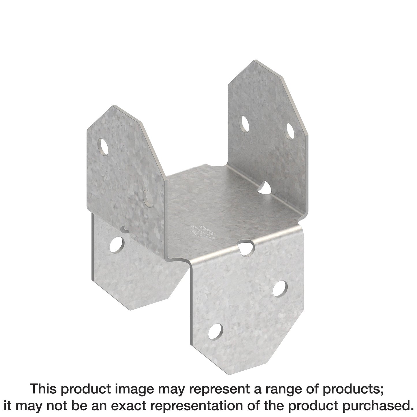 Simpson Strong-Tie RTB22 RTB 20-Gauge Galvanized Rigid Tie® Bracket for 2x Post, 2x Joist (Pack of 25)