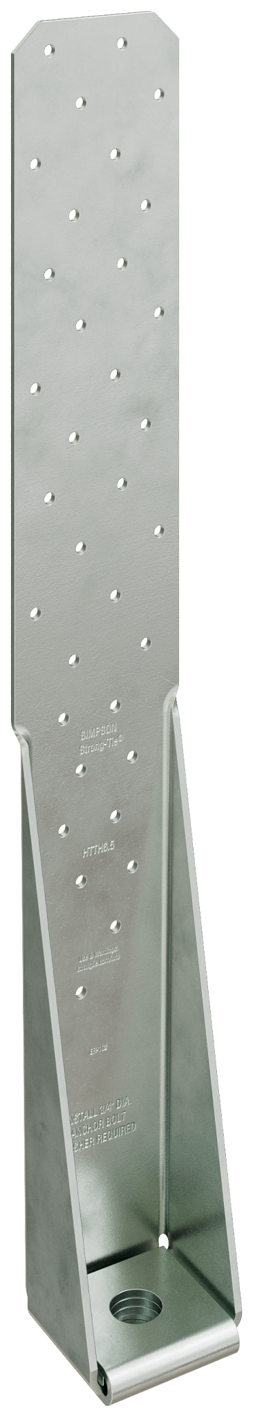 Simpson Strong-Tie HTTH6.5 HTTH™ 20-1/4-in. 10-Gauge Galvanized Heavy Tension Tie