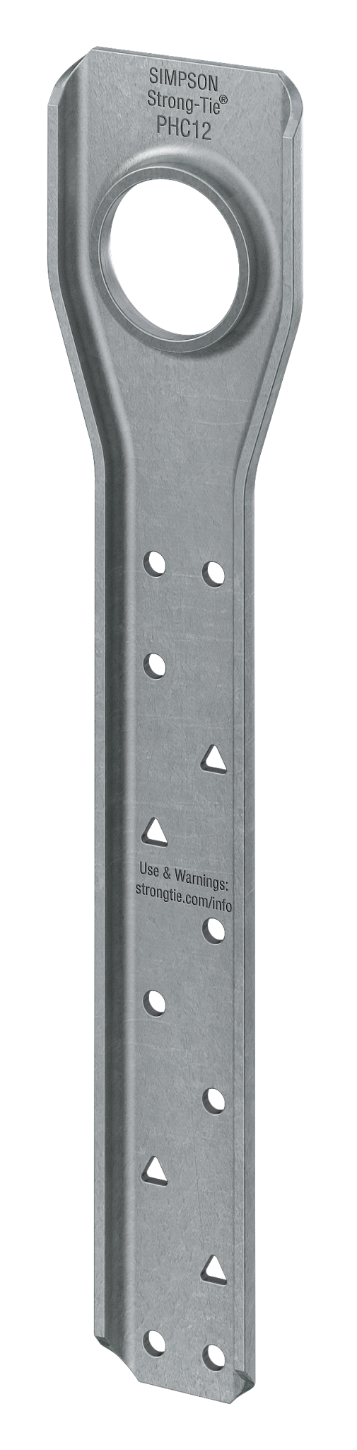 Simpson Strong-Tie PHC12 PHC™ 10-3/8 in. 12-Gauge Panel Hoist Clip (50-Qty)