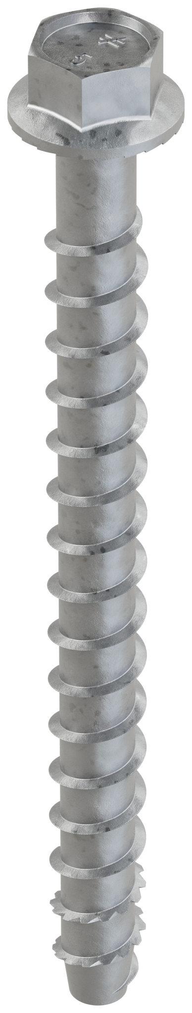 Simpson Strong-Tie THD37500HMG Titen HD® 3/8 in. x 5 in. Mechanically Galvanized Heavy-Duty Screw Anchor (50-Qty) (Pack of 2)
