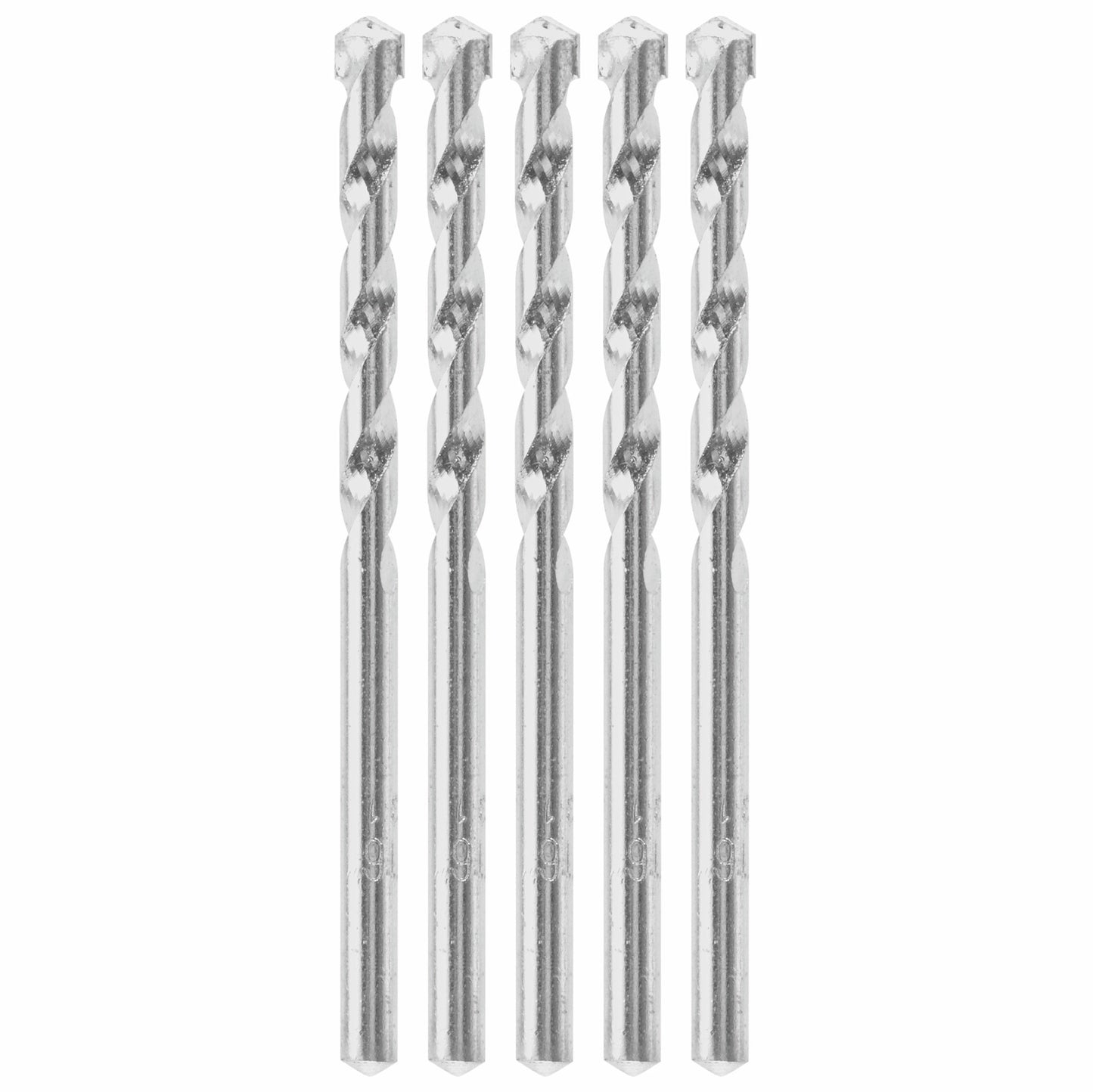 BOSCH BM5207 5 pc. 3/16 In. X 2 In. X 3 In. Fast Spiral Rotary Masonry Drill Bits