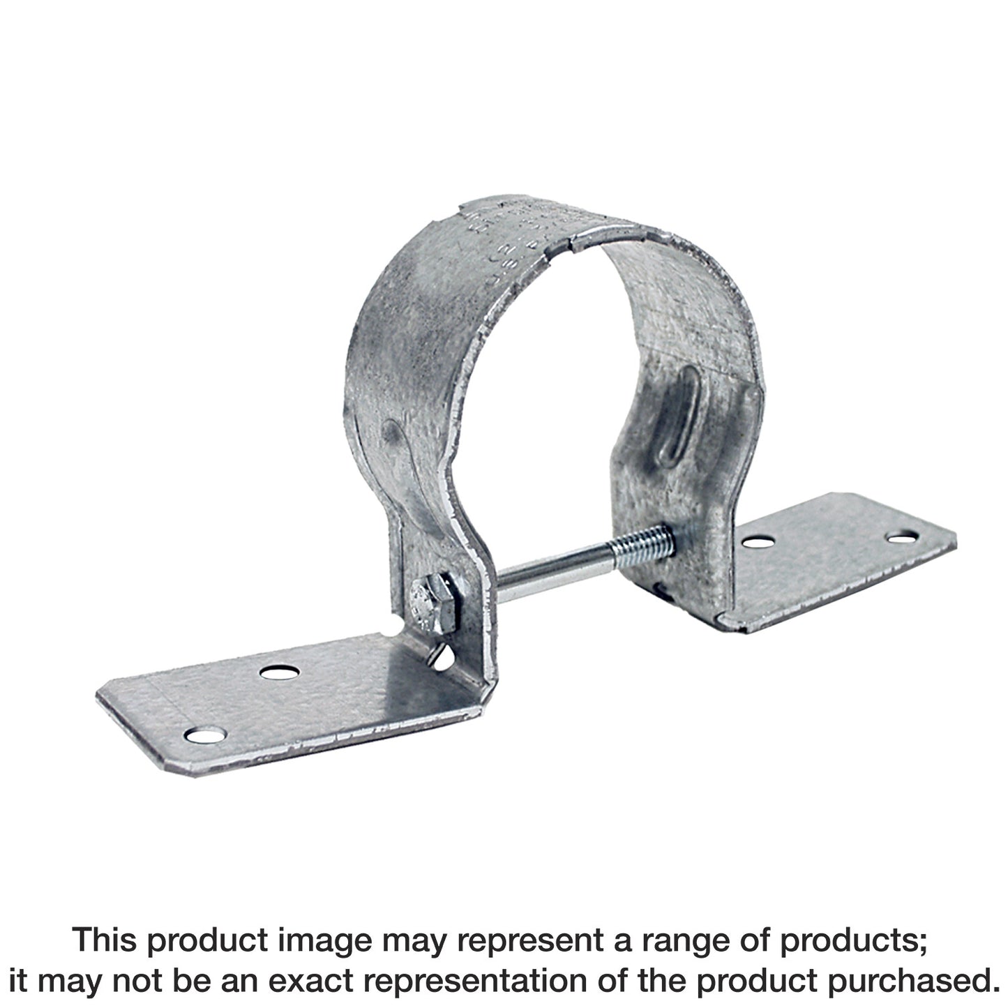 Simpson Strong-Tie PGT2Z-R PGT2 12-Gauge ZMAX® Galvanized Pipe Grip Tie® for 2 in. Pipe (Pack of 50)