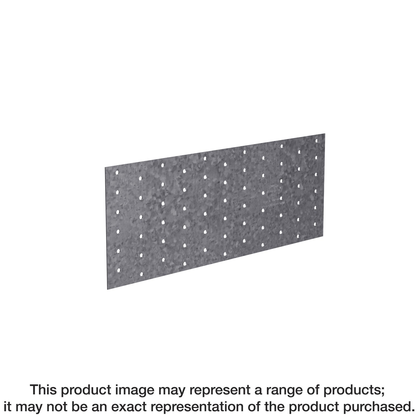Simpson Strong-Tie TP49 TP 4-1/8 in. x 9 in. 20-Gauge Galvanized Tie Plate (Pack of 6000)