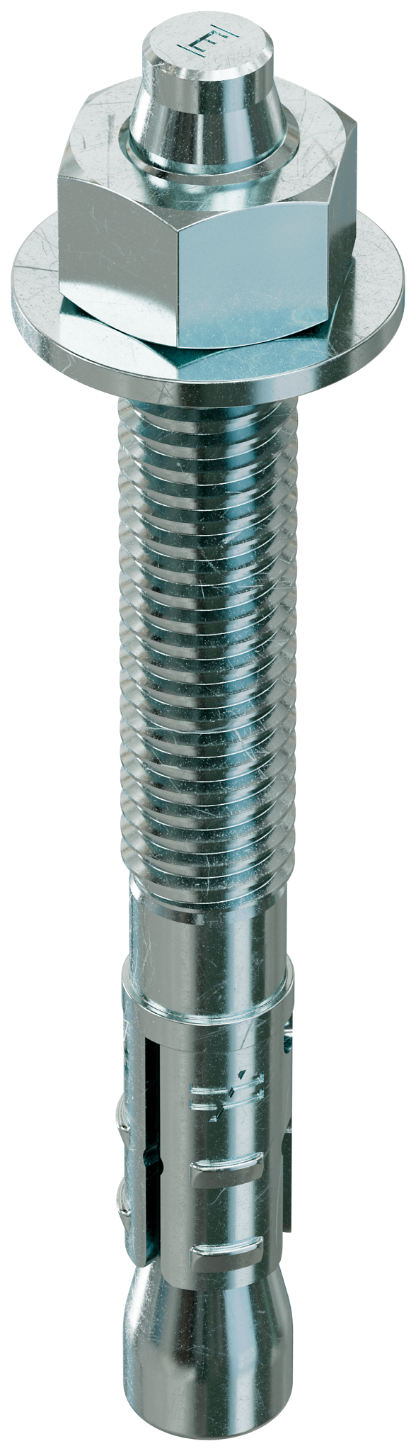 Simpson Strong-Tie STB2-37312F50 Strong-Bolt® 2 — 3/8 in. x 3-1/2 in. Wedge Anchor, Fully Assembled (50-Qty) (Pack of 420)
