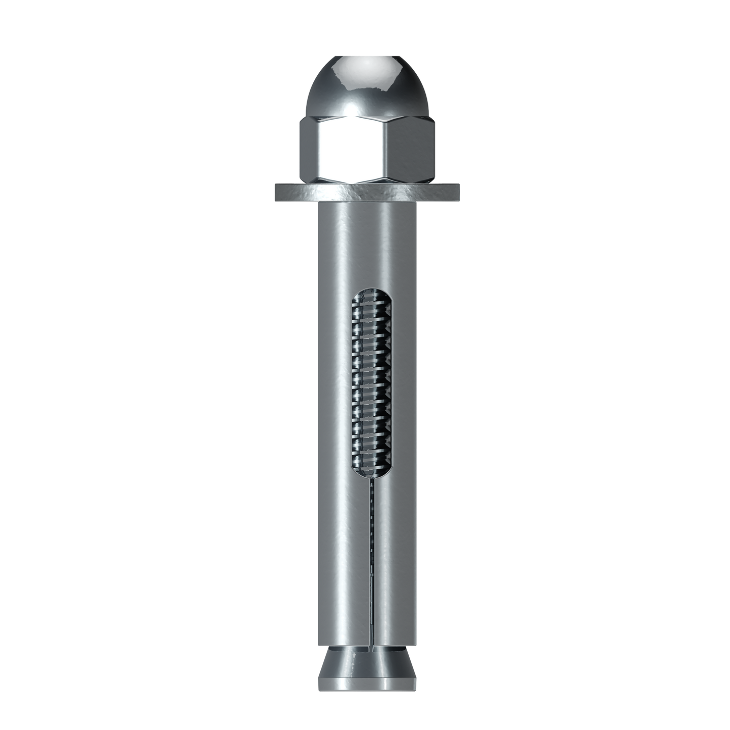 Simpson Strong-Tie SL25138A Sleeve-All® 1/4 in. x 1-3/8 in. Acorn-Head Sleeve Anchor (100-Qty)