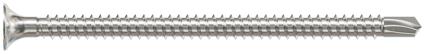 Simpson Strong-Tie F10T300BDB Self-Drilling Bugle-Head Screw — #10 x 3 in. #2 Square Drive, Type 410 (1500-Qty) (Pack of 64)