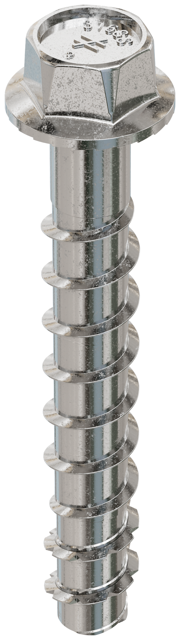 Simpson Strong-Tie THD37300H6SSF1 Titen HD® 3/8 in. x 3 in. Type 316 Stainless-Steel Heavy-Duty Screw Anchor (Pack of 20)