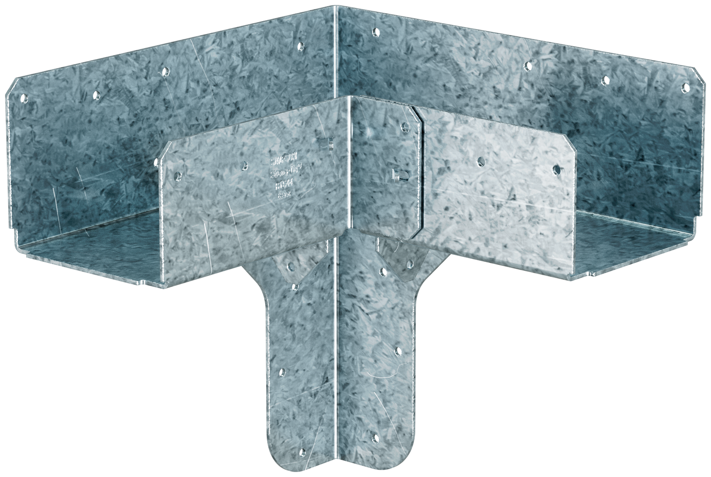 Simpson Strong-Tie RTC44 RTC 14-Gauge ZMAX® Galvanized Rigid Tie® Corner for 4x, 4x4 Post