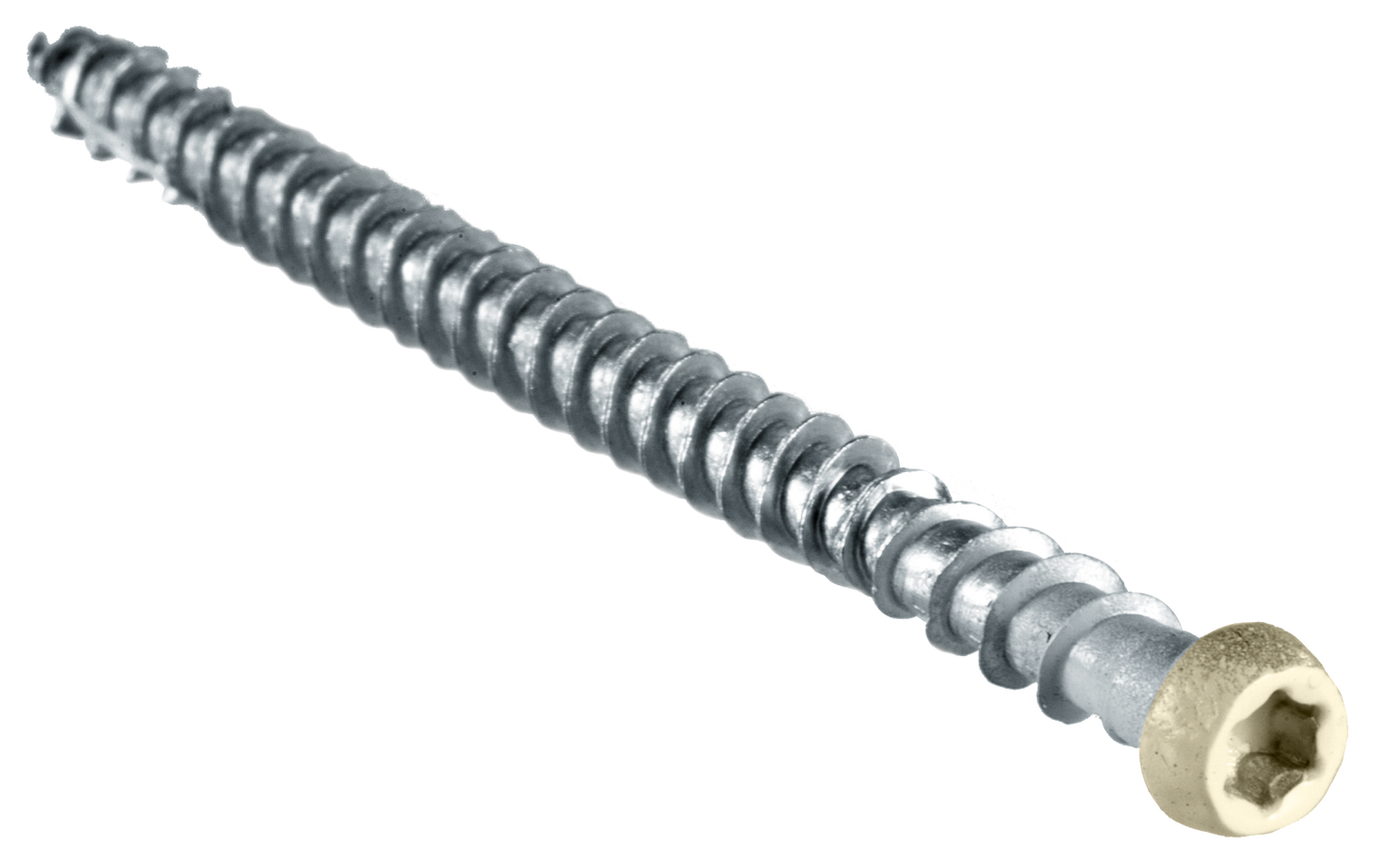 Simpson Strong-Tie DCU234S316TN05 Deck-Drive™ DCU COMPOSITE Screw (Collated) — #10 x 2-3/4 in. Type 316, Tan 05 (1000-Qty)