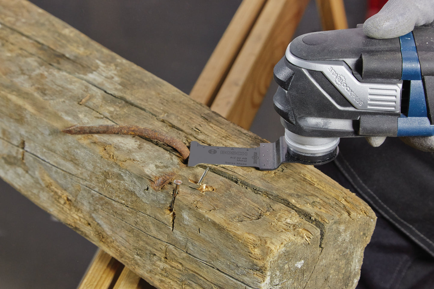 BOSCH OSL034C 3/4 In. Starlock® Oscillating Multi Tool Carbide Plunge Cut Blade