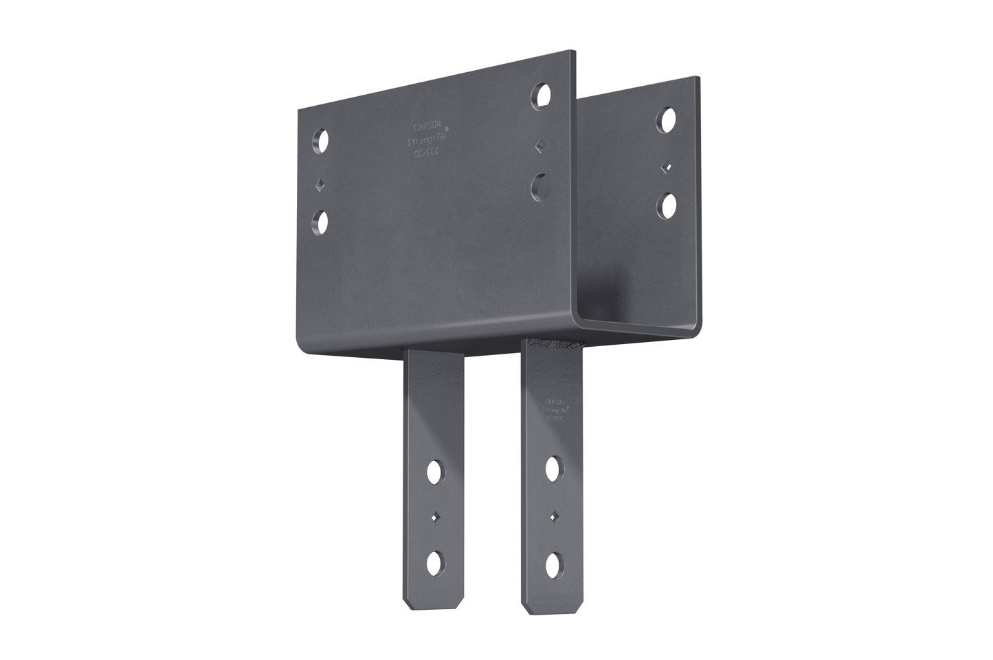 Simpson Strong-Tie CC5 1/4-8 CC Column Cap for 5-1/8 in. Beam, 8x Post