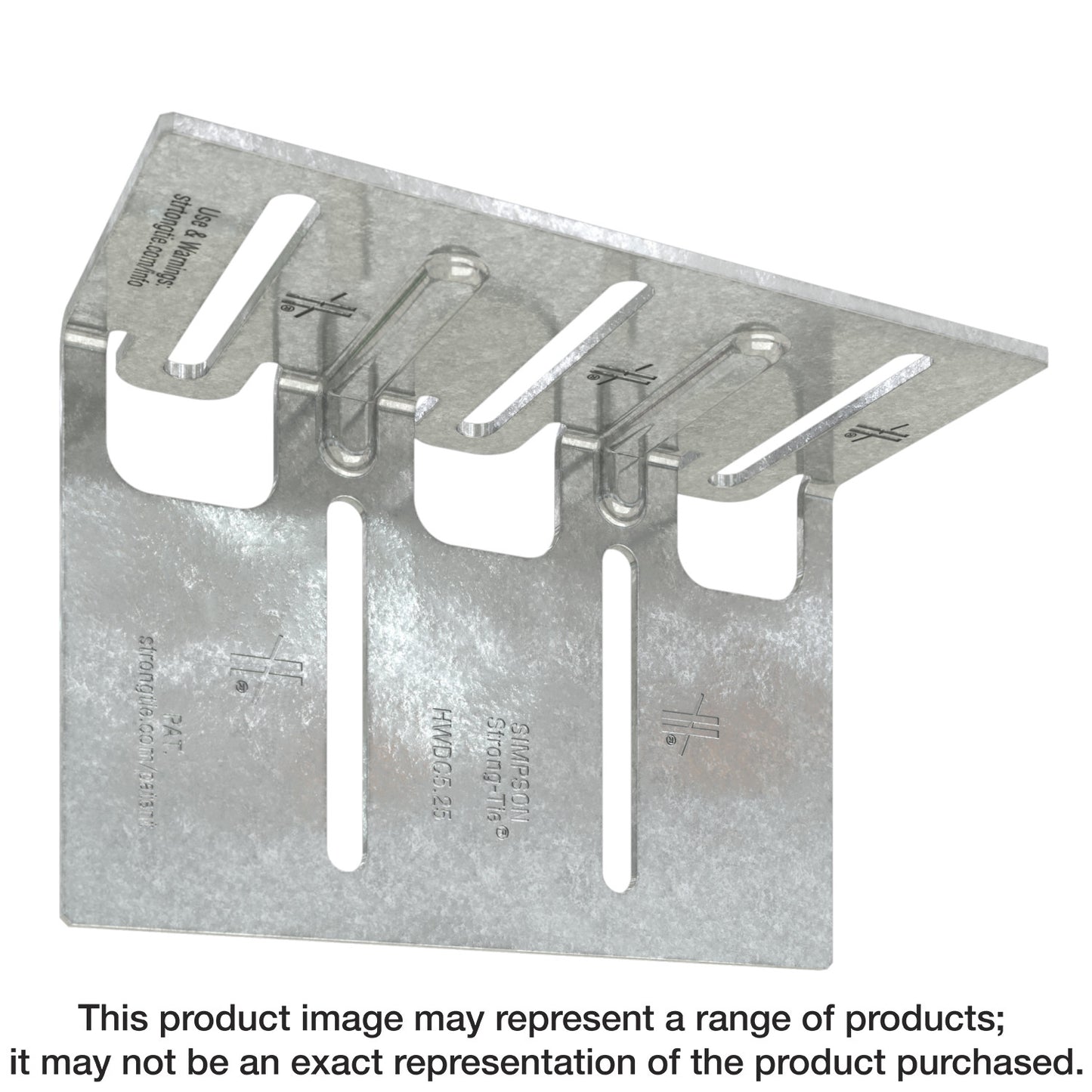 Simpson Strong-Tie HWDC5.25-KT25 HWDC 5-1/4 in. Head-of-Wall Drift-Clip Connector (25-Qty)