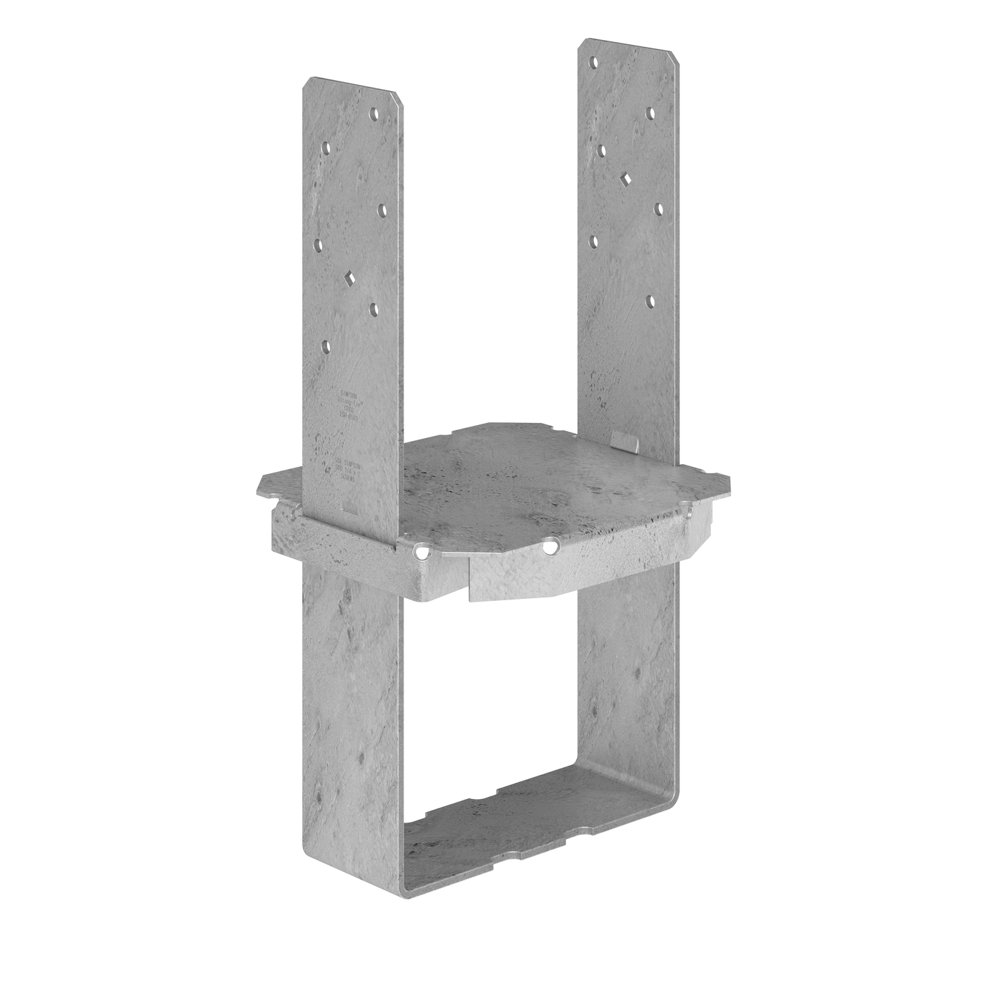 Simpson Strong-Tie CBSQ88-SDS2HDG CBSQ Hot-Dip Galvanized Standoff Column Base for 8x8 with SDS Screws