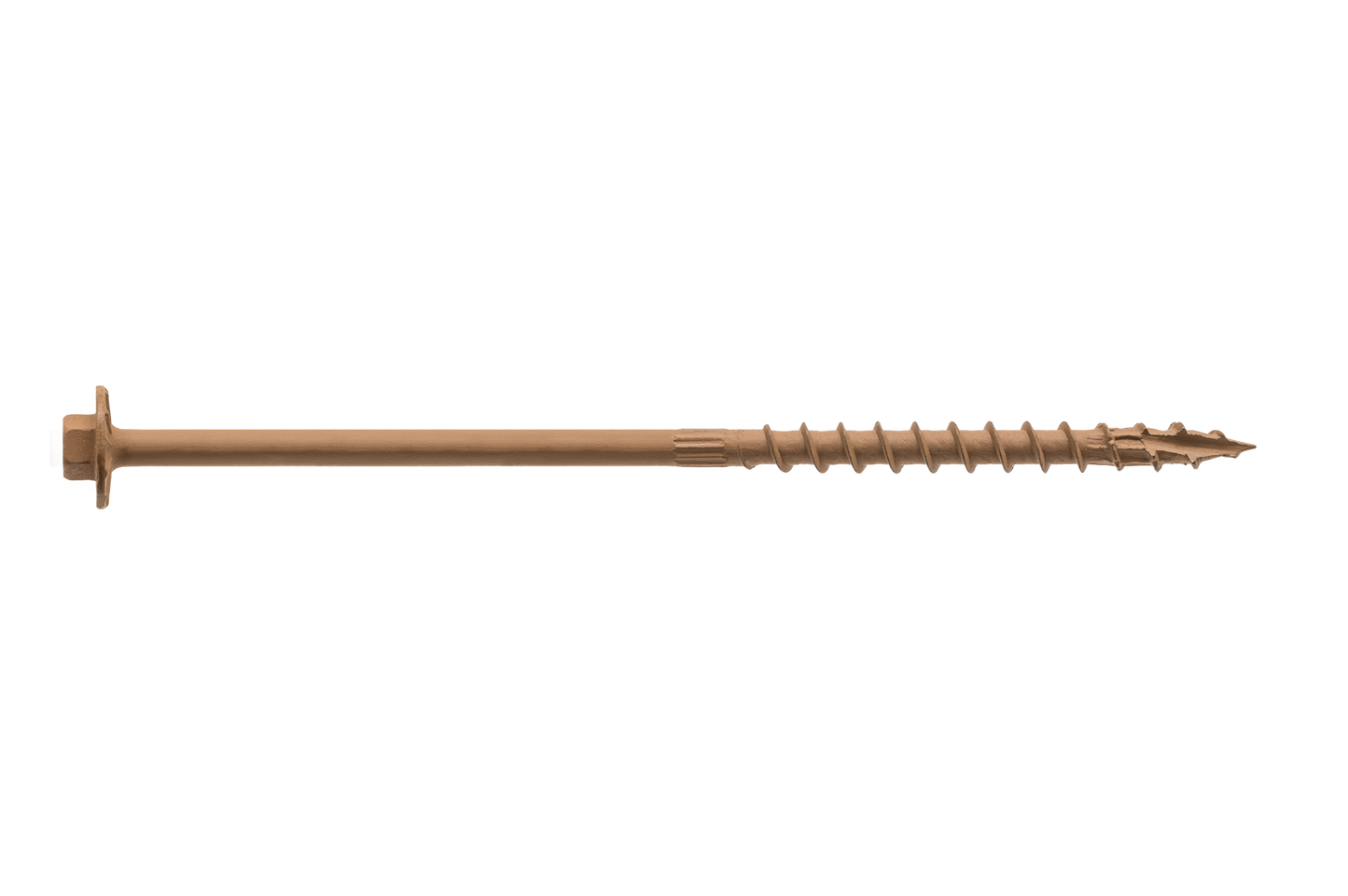 Simpson Strong-Tie SDWH19600SS-R10 Strong-Drive® SDWH™ TIMBER-HEX SS Screw — 0.185 in. x 6 in. 5/16 Hex, Type 316 (10-Qty)