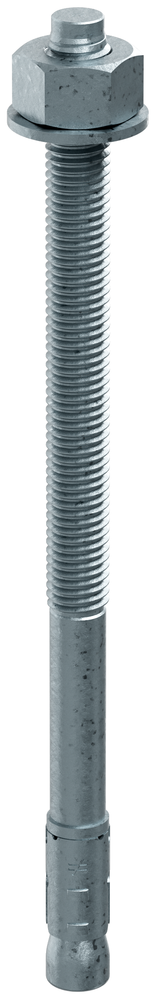 Simpson Strong-Tie STB2-62100MGF10 Strong-Bolt® 2 — 5/8 in. x 10 in. Mechanically Galvanized Wedge Anchor, Fully Assembled (10-Qty)
