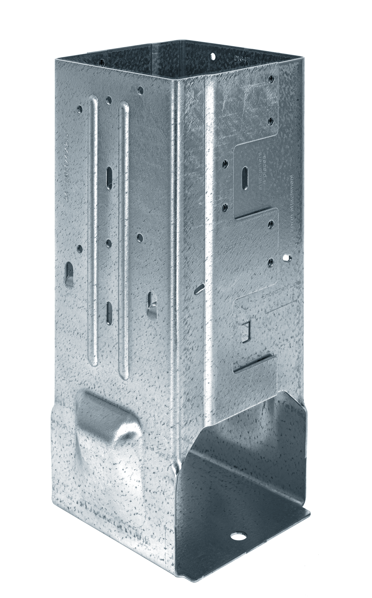 Simpson Strong-Tie MPB66Z MPBZ® ZMAX® Galvanized Moment Post Base for 6x6 w/ SDS Screws