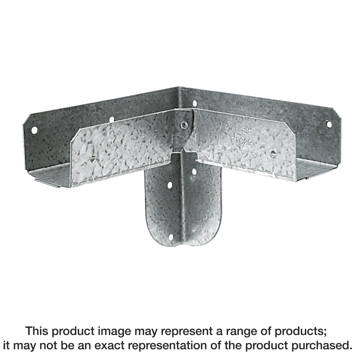 Simpson Strong-Tie RTC22Z RTC 18-Gauge ZMAX® Galvanized Rigid Tie® Corner for 2x