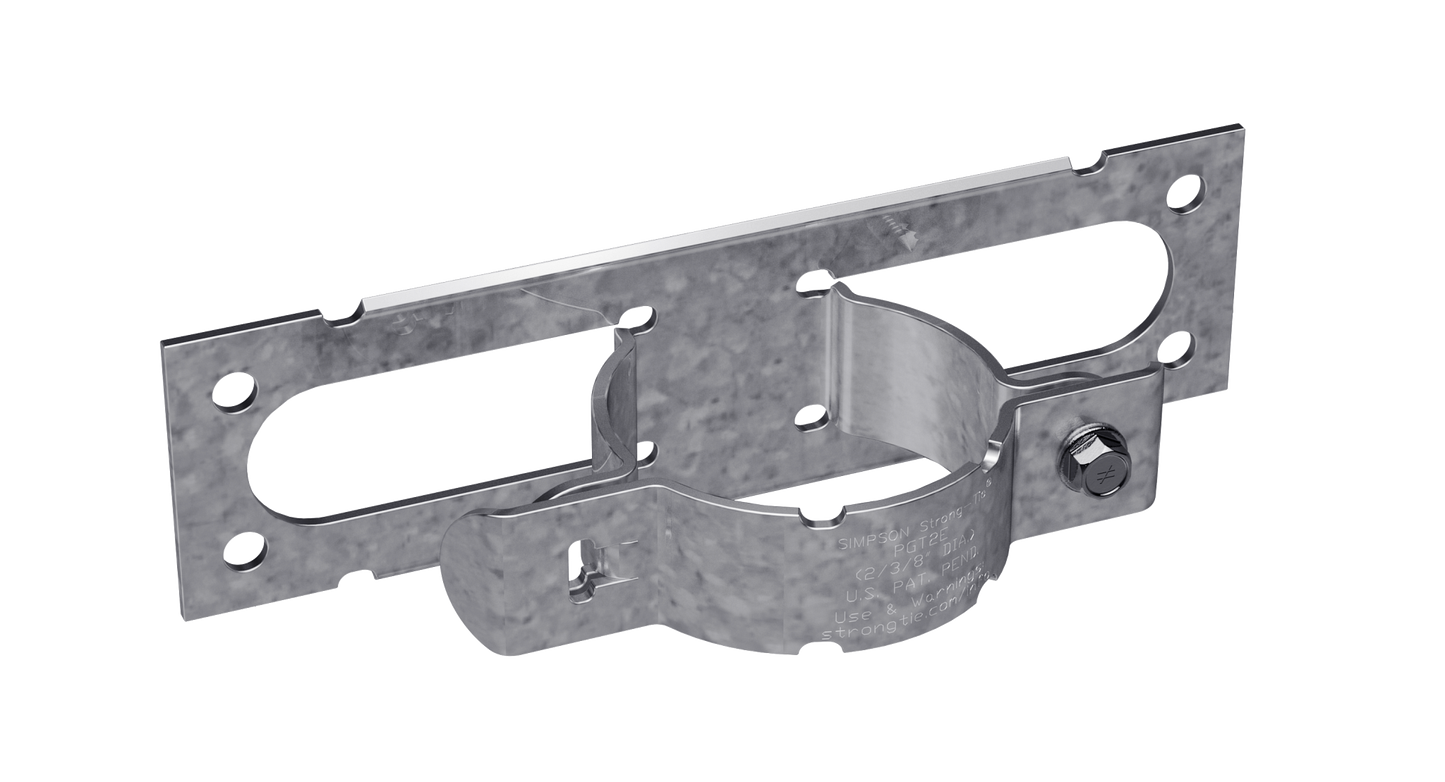 Simpson Strong-Tie PGT2E-R50 PGT2E 12-Gauge Pipe Grip Tie® for 2 in. Pipe (50-Qty) (Pack of 36)