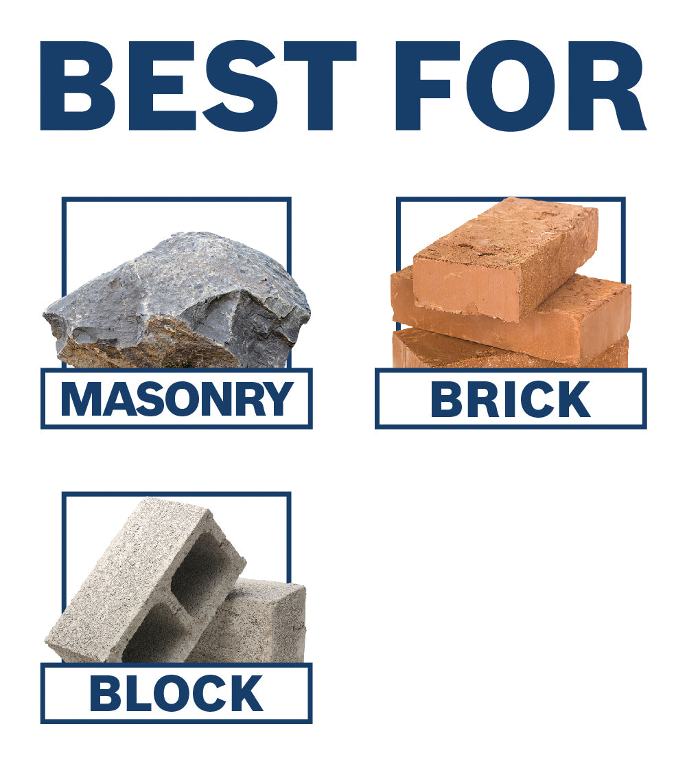 BOSCH BM2003 3/16 In. X 2 In. X 4 In. Fast Spiral Rotary Masonry Drill Bit