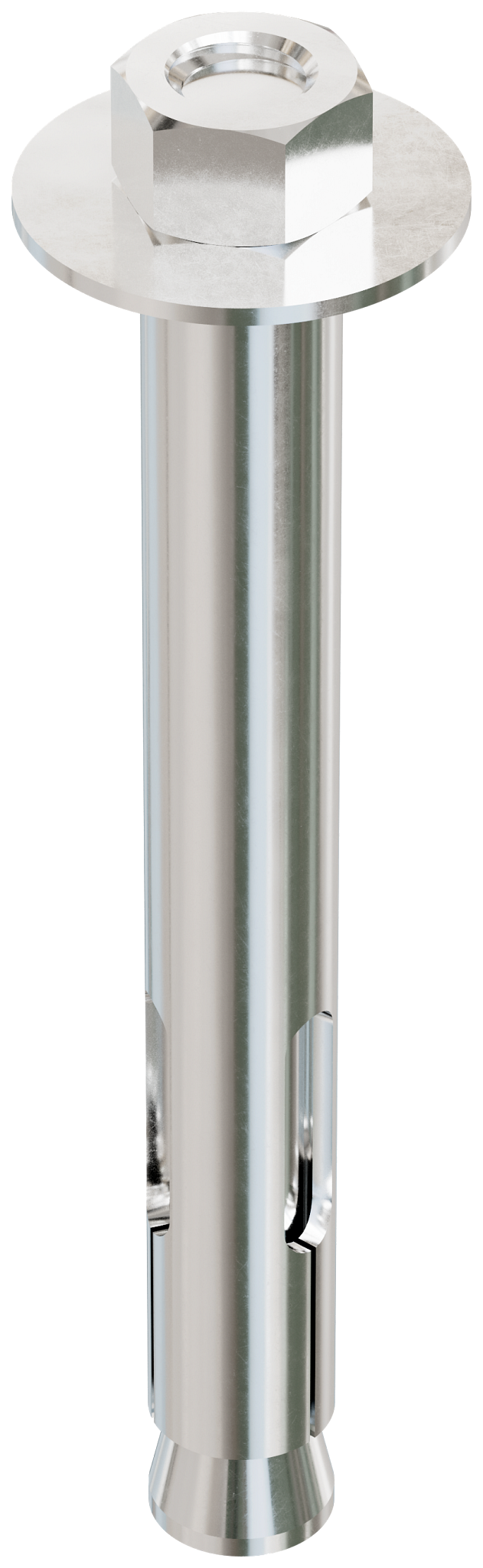 Simpson Strong-Tie SL50400HSS Sleeve-All® 1/2 in. x 4 in. Hex-Head Stainless-Steel Sleeve Anchor (25-Qty) (Pack of 4)