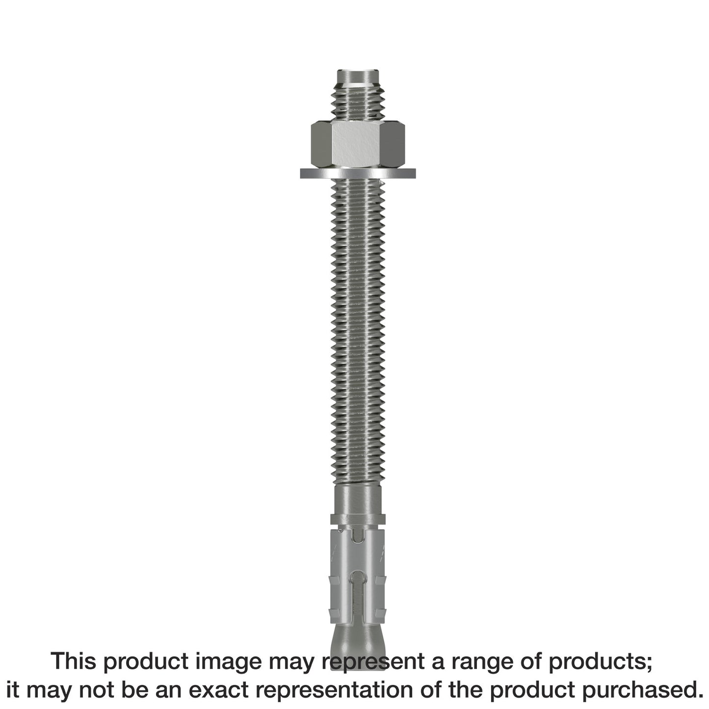 Simpson Strong-Tie STB2-505126SS Strong-Bolt® 2 — 1/2 in. x 5-1/2 in. Type 316 Stainless-Steel Wedge Anchor (25-Qty) (Pack of 4)