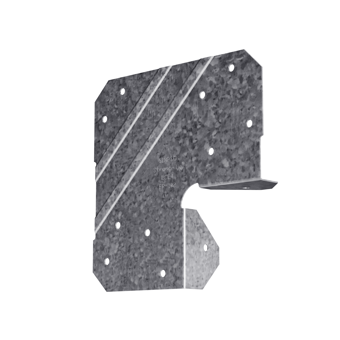 Simpson Strong-Tie LCE4Z LCE ZMAX® Galvanized End Post Cap for 4x (Pack of 2400)