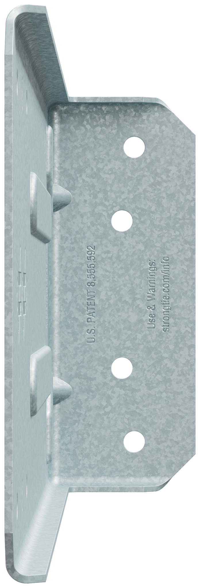 Simpson Strong-Tie FCB411.5-R25 FCB 11-1/2-in. Bypass Framing Fixed-Clip Connector (25-Qty) (Pack of 90)
