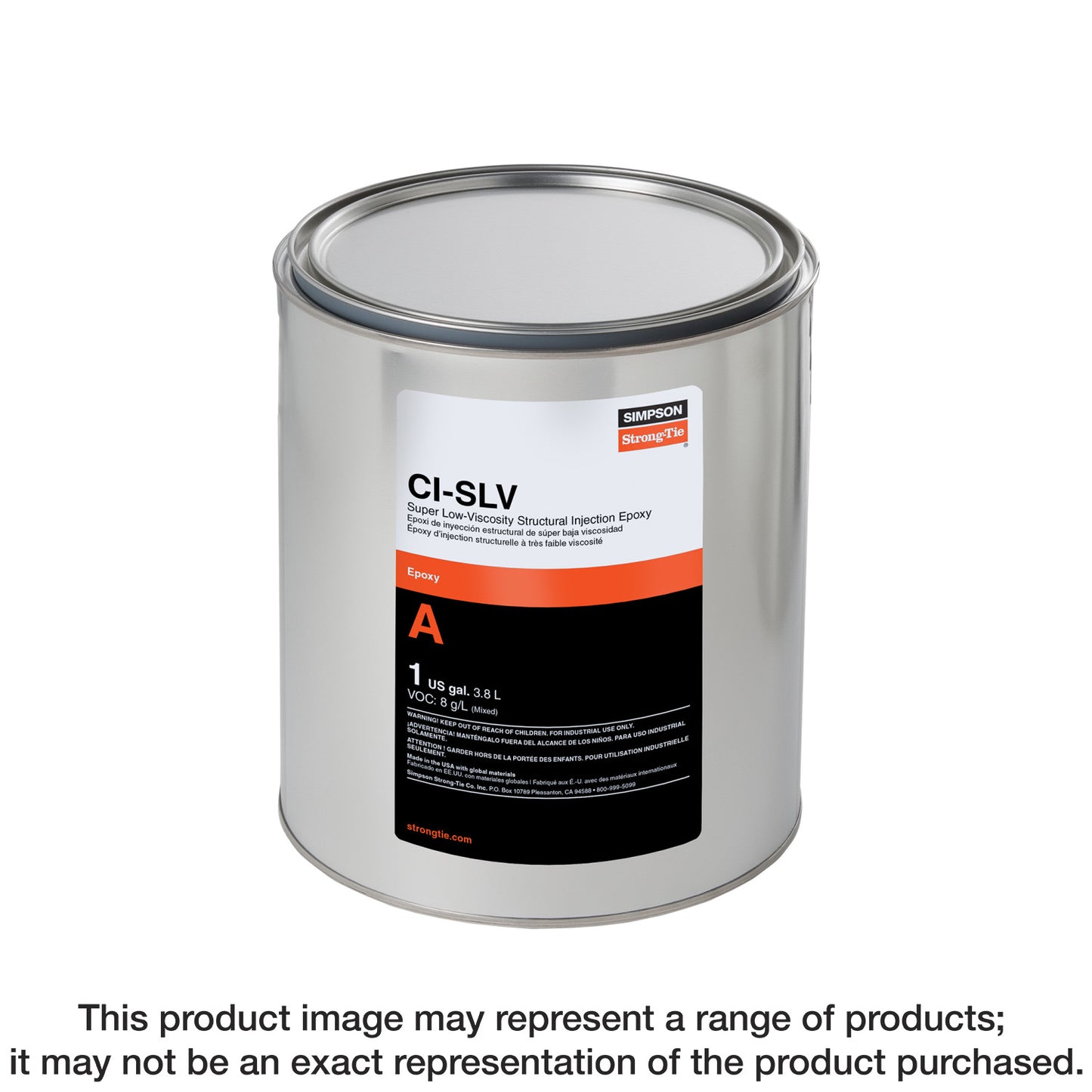 Simpson Strong-Tie CISLV32 CI-SLV™ Super-Low-Viscosity Structural Injection Epoxy (32 oz.) (Pack of 375)