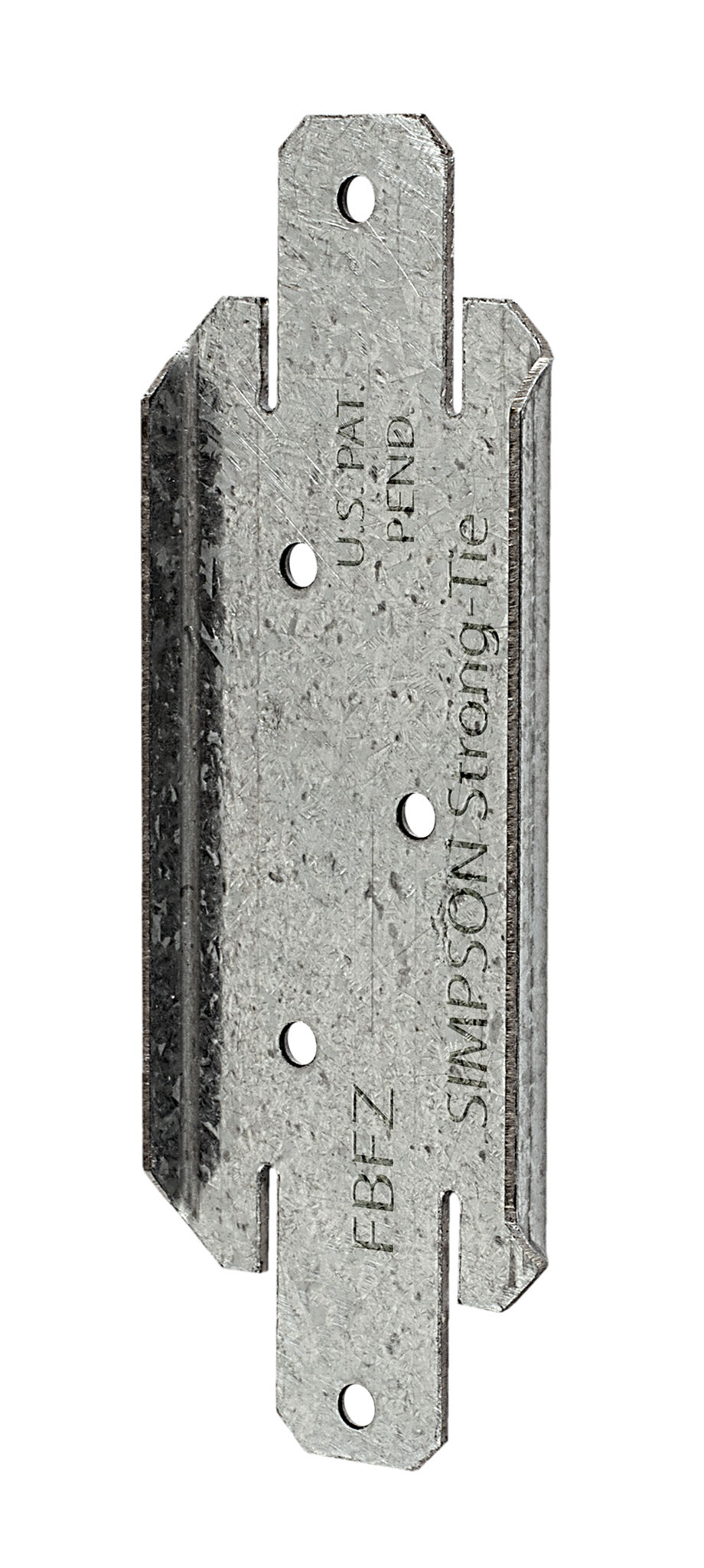Simpson Strong-Tie FBFZ FBFZ™ ZMAX® Galvanized Flat Rail Fence Bracket for 2x4 (Pack of 12000)