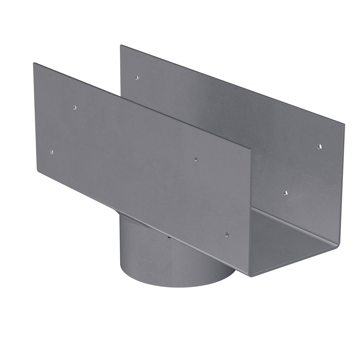 Simpson Strong-Tie LCC3.5-3.5 LCC 3-5/8 in. Column Cap for 3-1/2 in. Outside Diameter Lally Column (Pack of 6)