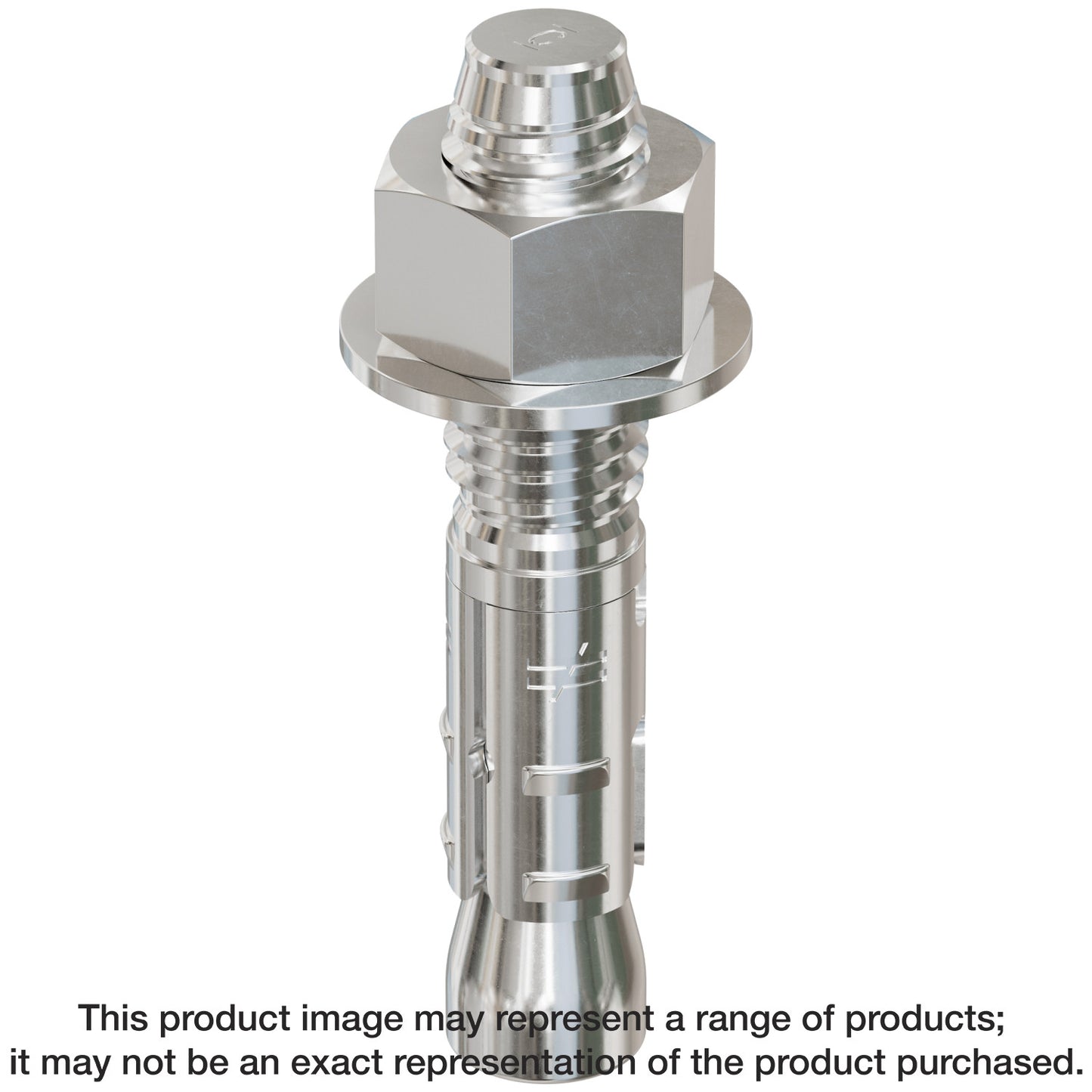 Simpson Strong-Tie STB2-502344SSR25 Strong-Bolt® 2 — 1/2 in. x 2-3/4 in. Type 304 Stainless-Steel Wedge Anchor (25-Qty) (Pack of 5)
