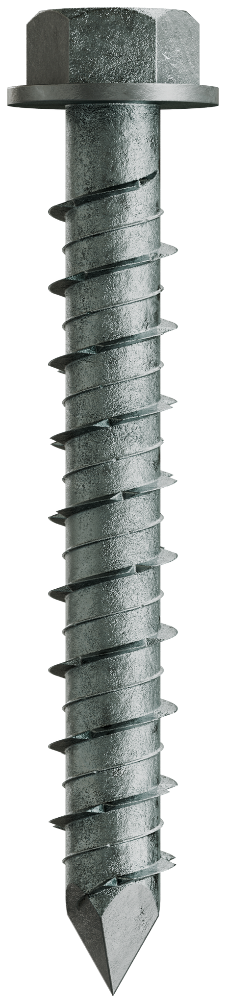 Simpson Strong-Tie TTN25134HSS Titen® 1/4 in. x 1-3/4 in. Hex-Head Stainless-Steel Concrete and Masonry Screw (100-Qty)