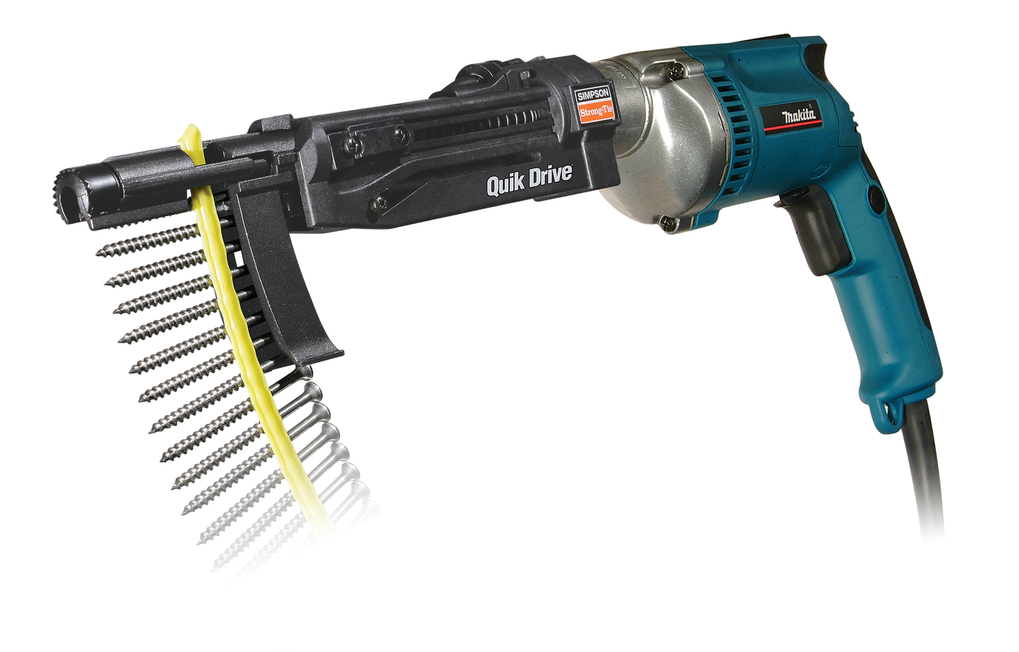 Simpson Strong-Tie PRO300SM25K Quik Drive® PRO300S Decking System w/ Makita® 2500 RPM Screwdriver Motor