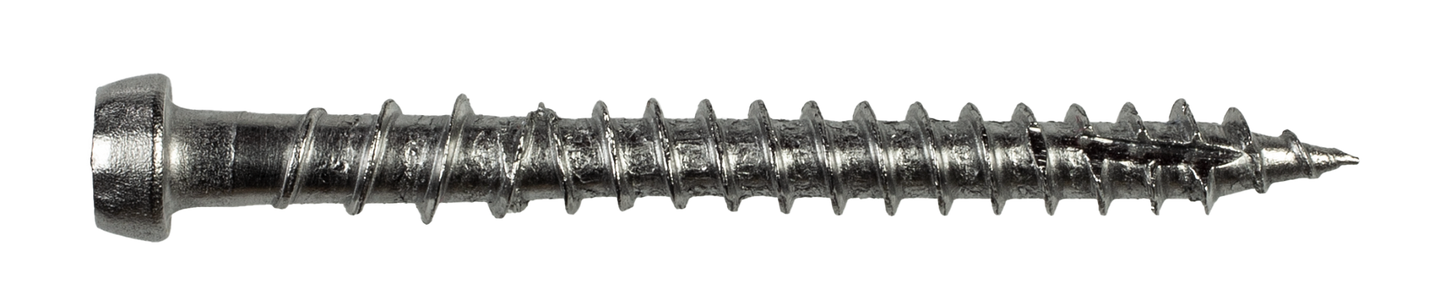 Simpson Strong-Tie DCU2P316 Deck-Drive™ DCU COMPOSITE Screw — #10 x 2 in. T20, Type 316 (350-Qty)