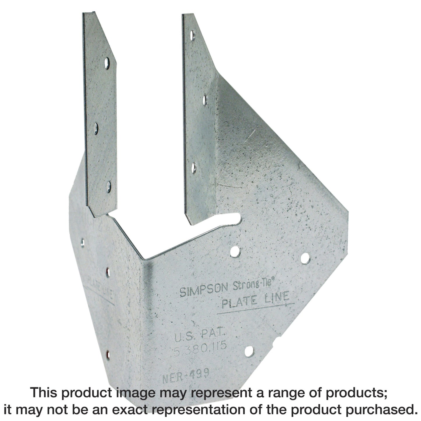 Simpson Strong-Tie HCP2 HCP 18-Gauge Galvanized Hip Corner Plate for 2x (Pack of 50)