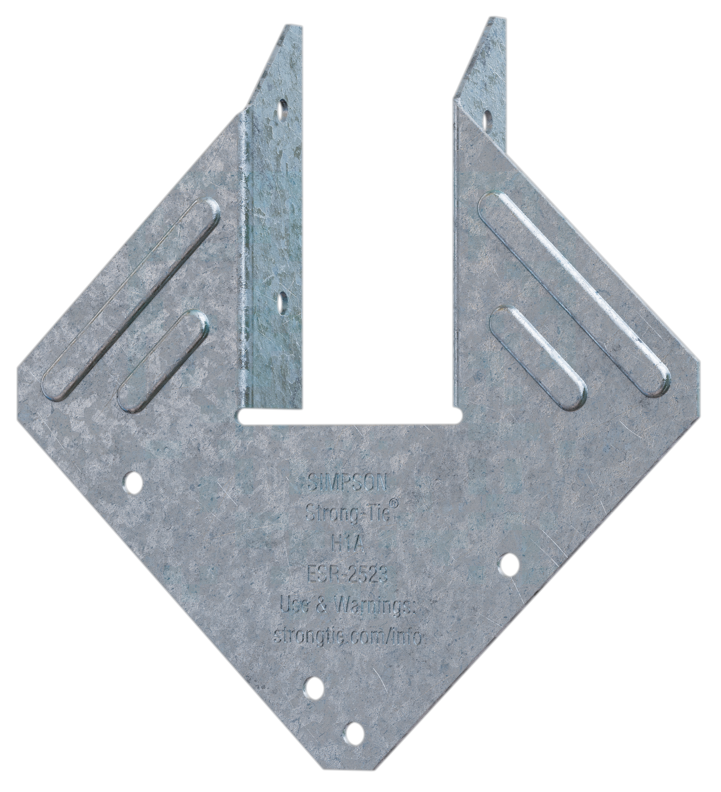 Simpson Strong-Tie H1A H1A 18-Gauge Galvanized Hurricane Tie (Pack of 4800)