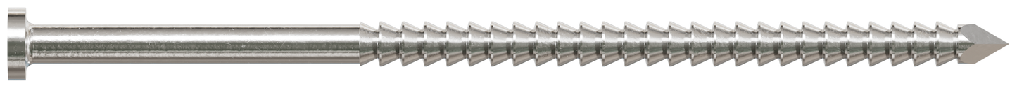 Simpson Strong-Tie T7KR51 Premium Siding Nail — 2-1/4-in. x 5/32-in. Head Dia., Type 316 Stainless Steel (1 lb.)