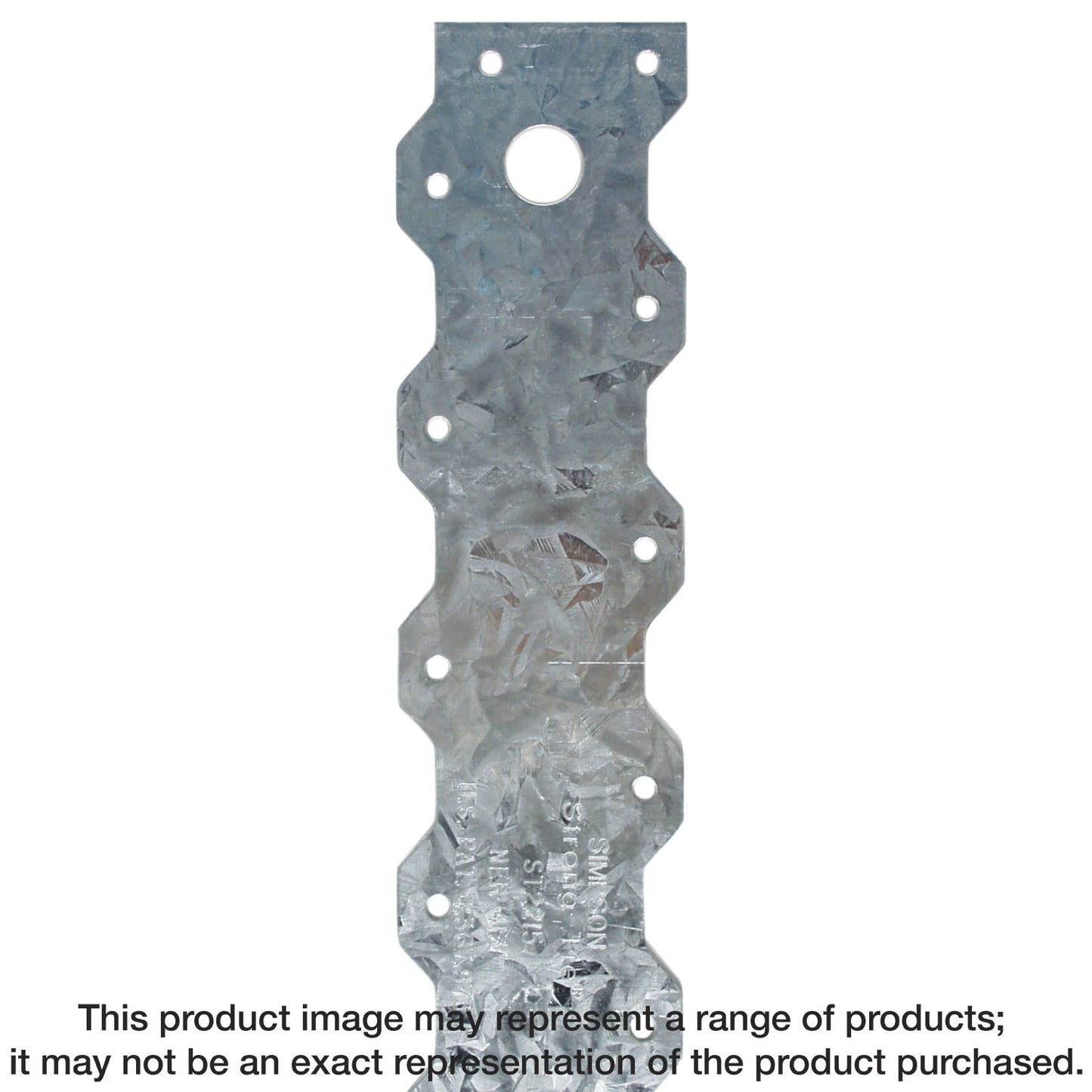 Simpson Strong-Tie ST2215 ST 16-5/16 in. 20-Gauge Galvanized Strap Tie