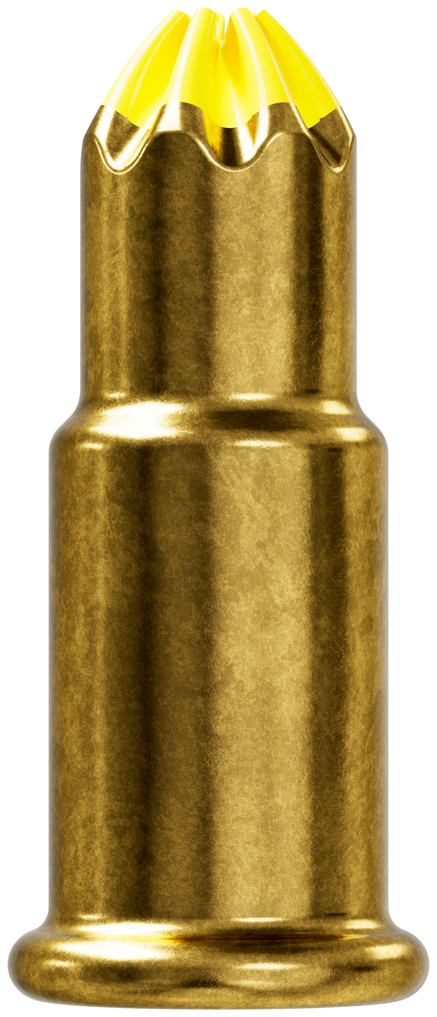 Simpson Strong-Tie P22AC4 P22AC 0.22-Caliber “A” Single-Shot Crimp Loads, LVL 4, Yellow (100-Qty) (Pack of 100)