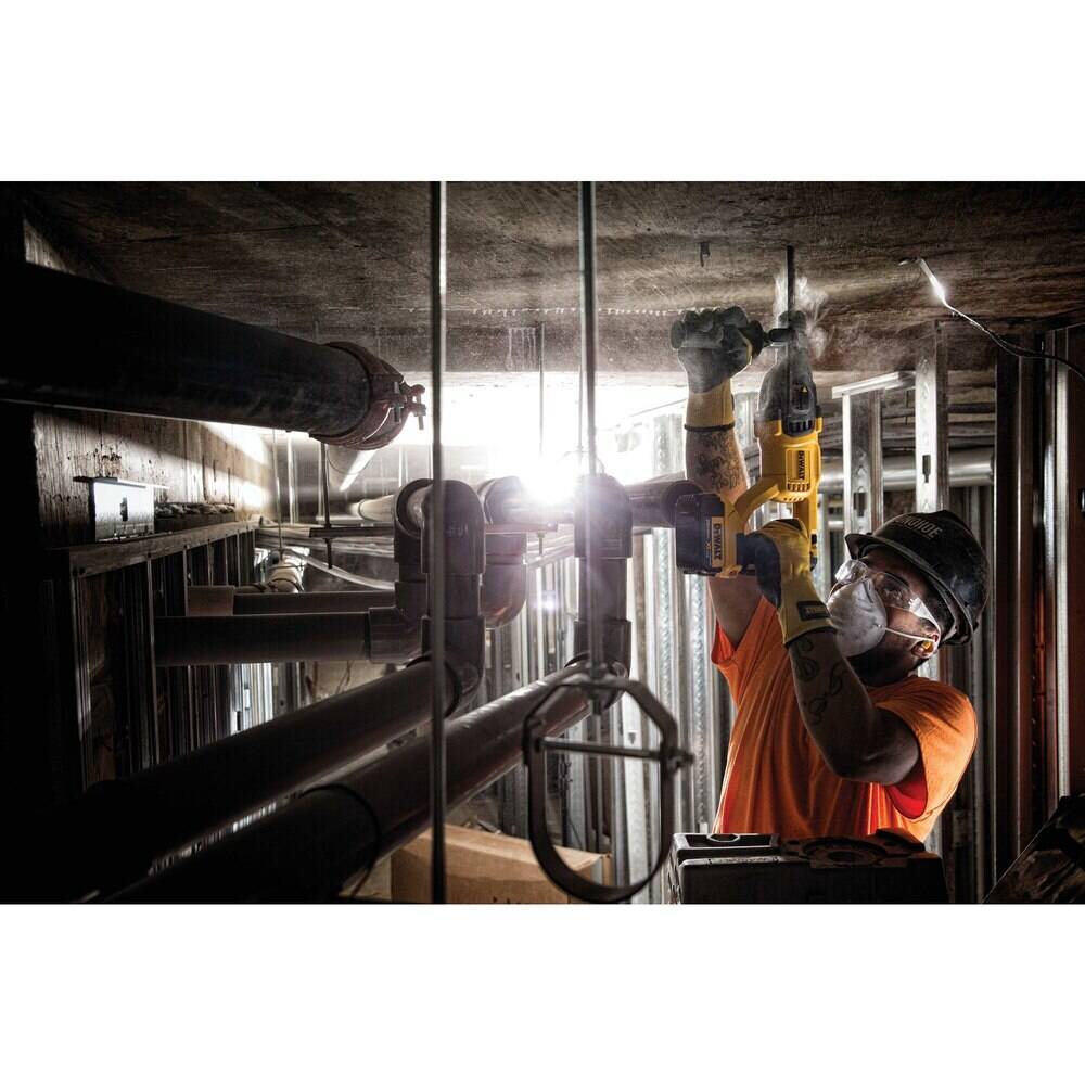 DEWALT DCH133B 20V MAX* XR Rotary Hammer Drill, D-Handle, 1-Inch, Tool Only