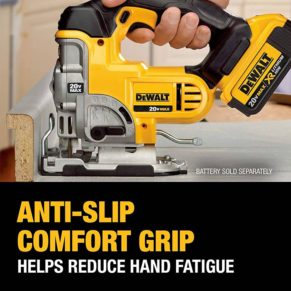 DEWALT 20V MAX Jig Saw, Tool Only (DCS331B) , Yellow