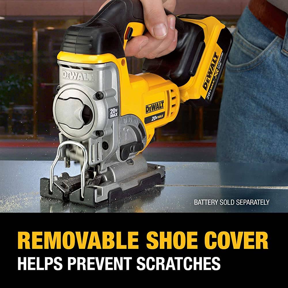 DEWALT 20V MAX Jig Saw, Tool Only (DCS331B) , Yellow