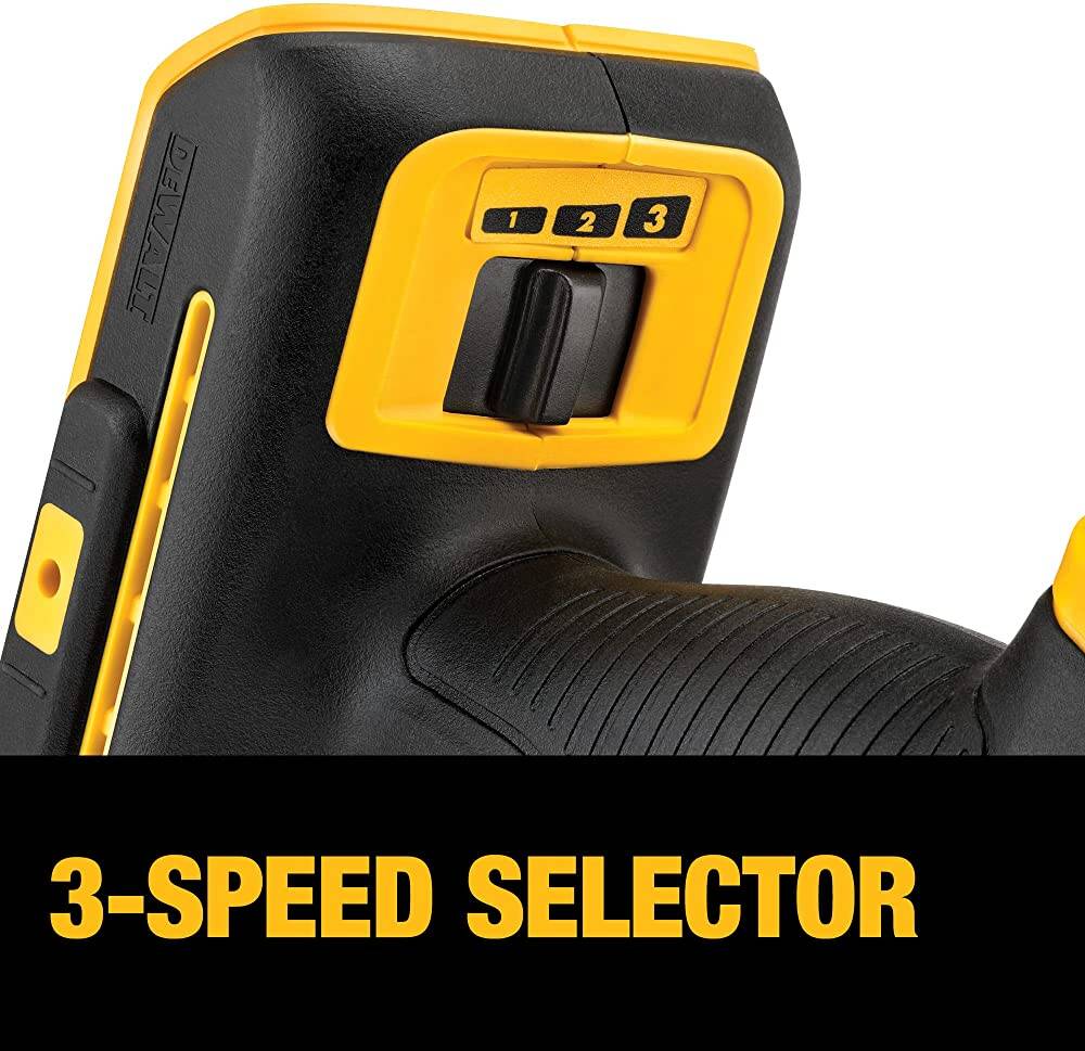 DEWALT 20V MAX* XR Oscillating Tool Kit 3-Speed (DCS356C1)