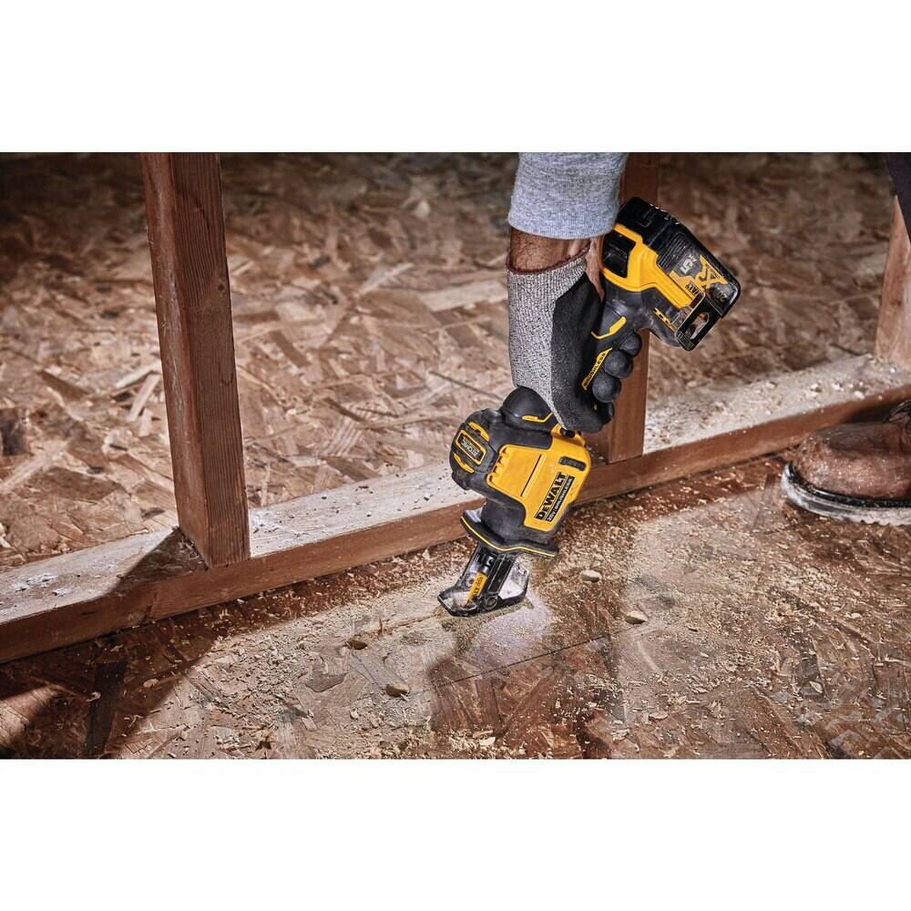 DEWALT ATOMIC 20V MAX* Reciprocating Saw, One-Handed, Cordless, Tool Only (DCS369B)